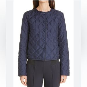 LAFAYETTE 148 NEW YORK Kade Alpine Quilted Down Jacket Blue XL